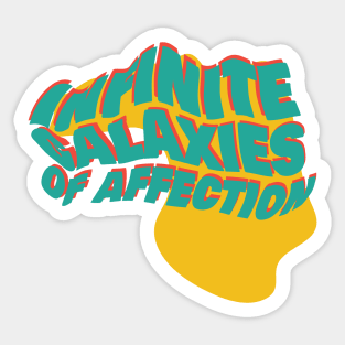 Galaxies Sticker